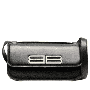 Balenciaga Reps Gossip Shoulder Bag In Black