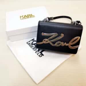 Beige Leather Crossbody Bag