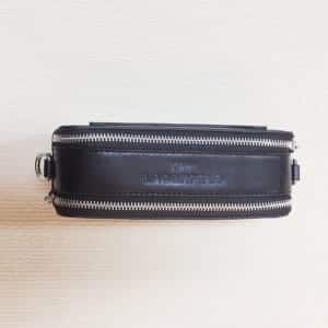 Black Leather Crossbody Bag