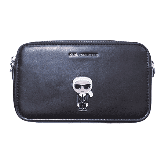 Black Metal Pin Camera Bag