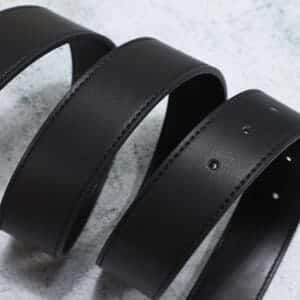 Schwarze Medusa-Gürtelschnalle