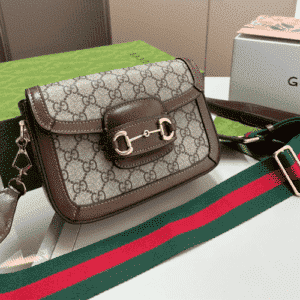 Brown Medium GG Reps Canvas Lady