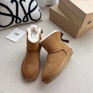 Brown Mini Bailey Bow