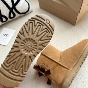 Brown Mini Bailey Bow