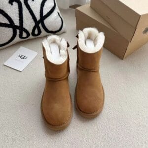 Brown Mini Bailey Bow