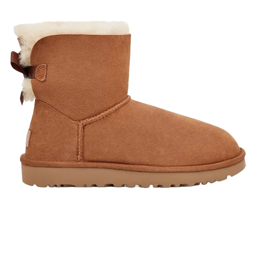 Brown Mini Bailey Bow