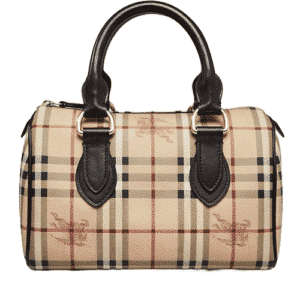 Burberry Reps Linen bowling bag