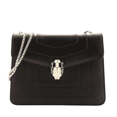 Bvlgari Reps Serpenti Forever Square Shoulder Bag