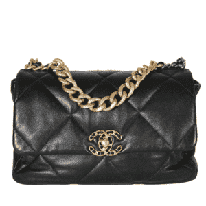 Chanel Reps Black Quilted Bag