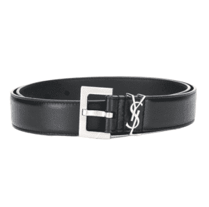 Ledergürtel mit Krokoprägung