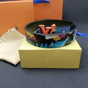 Graffiti-Ledergürtel