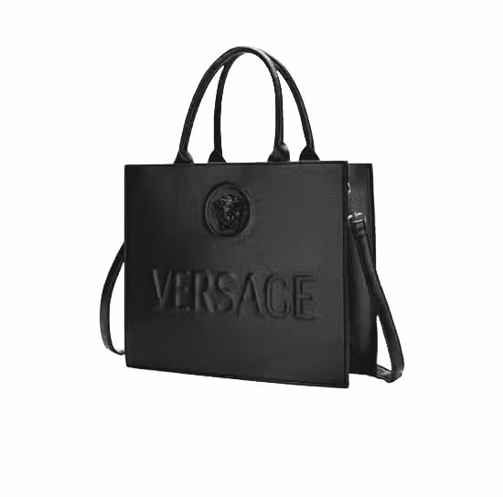 Large Black Canvas Tote Reps
