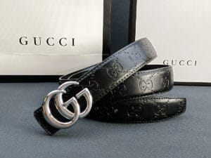 Ledergürtel mit Verriegelung