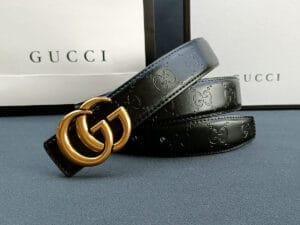 Ledergürtel mit Verriegelung