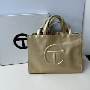 Medium Black Shopping Bag