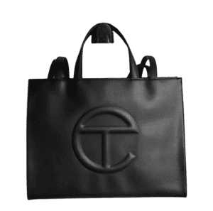 Medium Black Shopping Bag