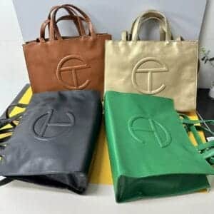 Medium Black Shopping Bag