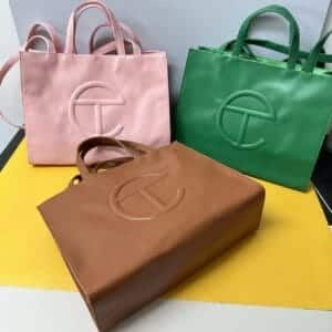 Medium Black Shopping Bag