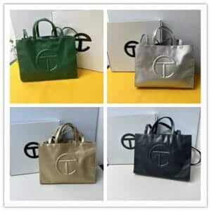 Medium Black Shopping Bag