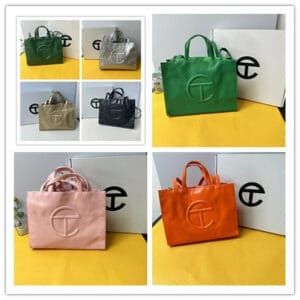 Medium Black Shopping Bag