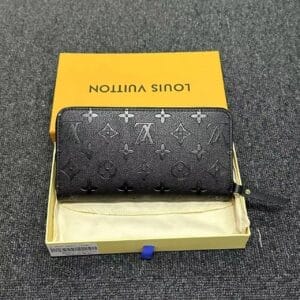 Microfiber Skin Long Wallet