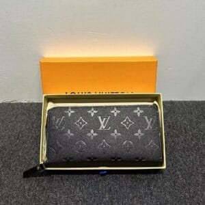 Microfiber Skin Long Wallet