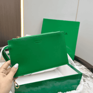 The Arco Medium Leather Tote Bag white