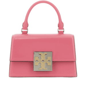 Tory Burch Reps Brushed Calfskin Leather Mini Bag