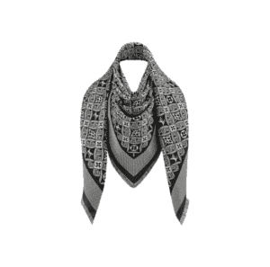 LV Reps Gray Wool Scarf