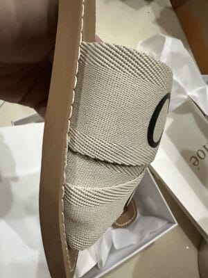 Woody Logo Slide Sandals