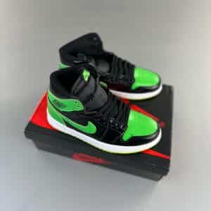 Air Jordan 1 Retro OG Patent Black Green