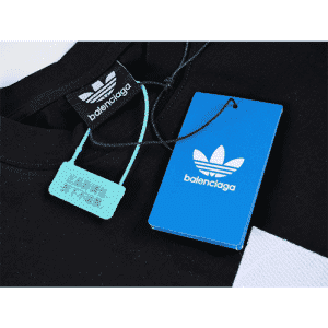 Black Adidas x Balenciaga Replica Oversized Sweatshirt