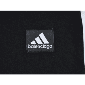 Black Adidas x Balenciaga Replica Oversized Sweatshirt