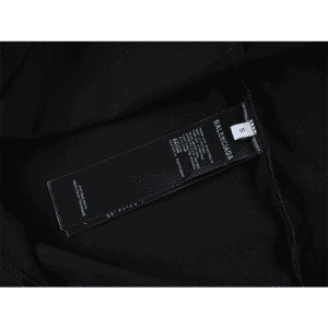 Black Adidas x Balenciaga Replica Oversized Sweatshirt