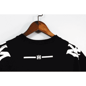 Black Amiri Replica Oversized T-Shirt