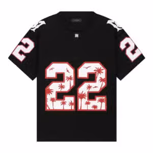 Black Amiri Replica Oversized T-Shirt