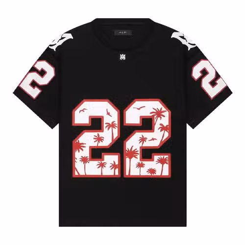 Black Amiri Replica Oversized T-Shirt