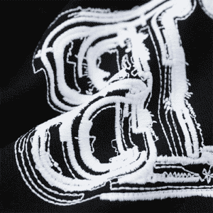 Black Balenciaga Replica Oversized Sweatshirt