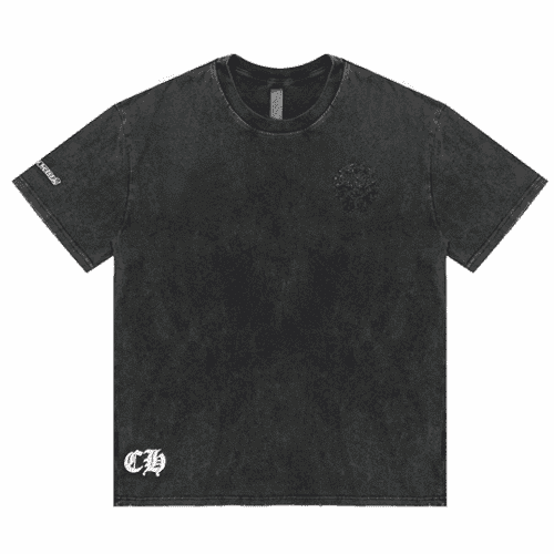 Black Chrome Hearts Reps Tie Dye T-Shirt
