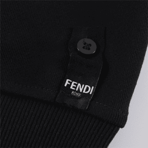 Black Fendi Eyes Logo Sweatshirt Replica