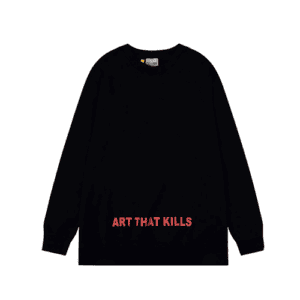 Black Gallery Dept Replica Sweatshirt with Anarchy