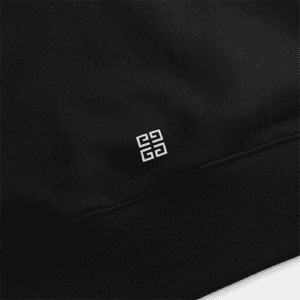 Black Givenchy Replica Oversized Hoodie