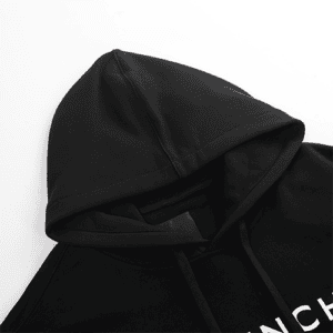 Black Givenchy Replica Oversized Hoodie