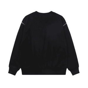 Black Givenchy Replica Oversized Sweatshirt
