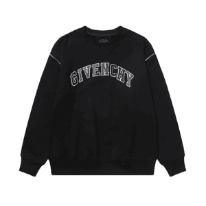 Black Givenchy Replica Oversized Sweatshirt