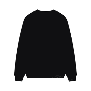 Black Givenchy Replica Sweatshirt with Multicolor Text