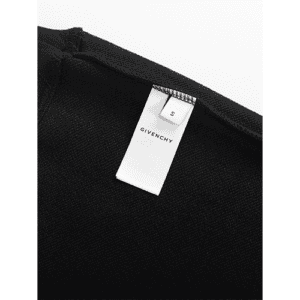 Black Givenchy Replica Sweatshirt with Rainbow Logo