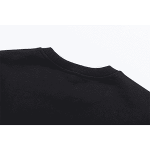 Black Givenchy Replica Sweatshirt with Star Sequins