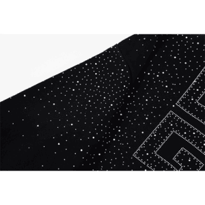 Black Givenchy Replica Sweatshirt with White Sequins