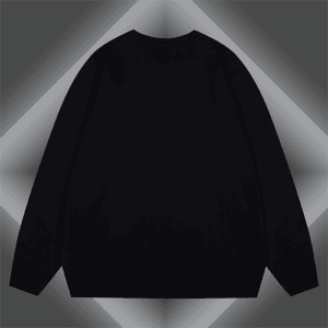 Black Gucci Replica Sweatshirt with Bear Logo